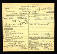 Wilcox, Raymond E. (Death Cert.)